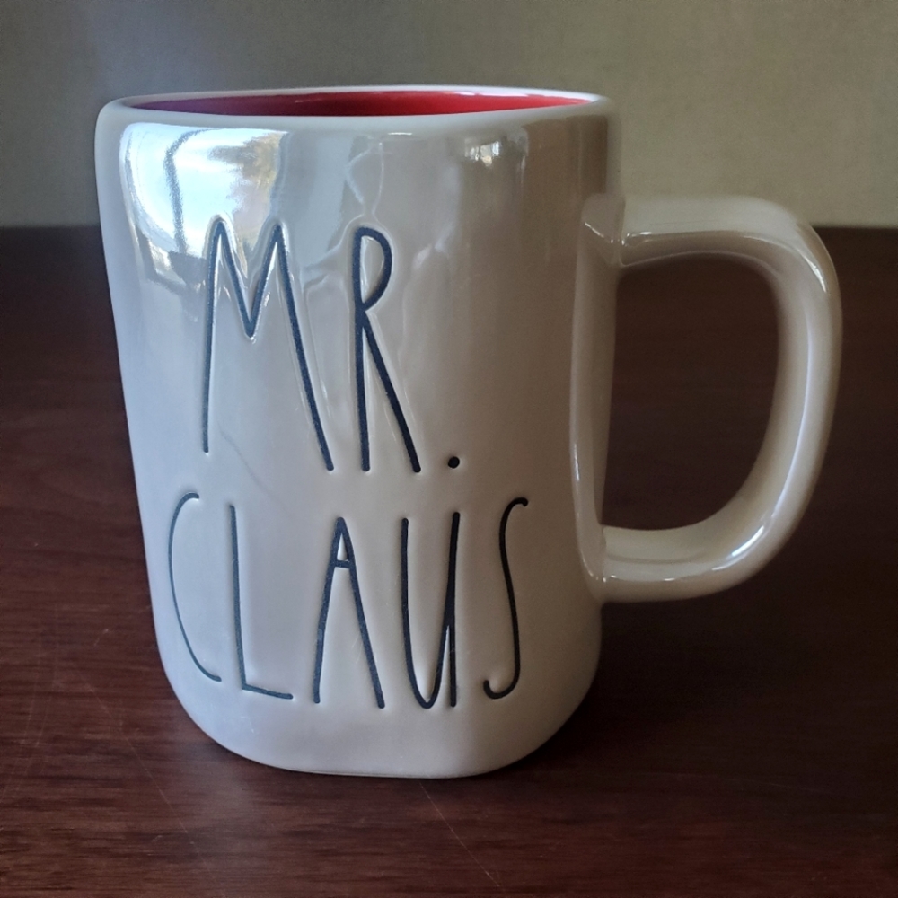 Rae Dunn Coffee Tea Mug "Mr Claus" Artisan Collection By Magenta Christmas